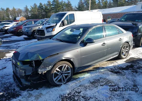 2017 Audi A4 2.0T Season Of Audi Premium from USA, damaged, VIN WAUDNAF42HN047996